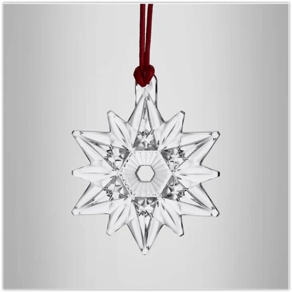 NIB WATERFORD Crystal Christmas Mini Star Ornament 2024 1072428 - Picture 1 of 8